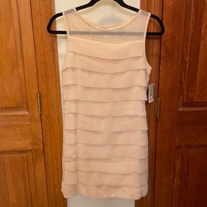 Forever 21 light pink pleated dress